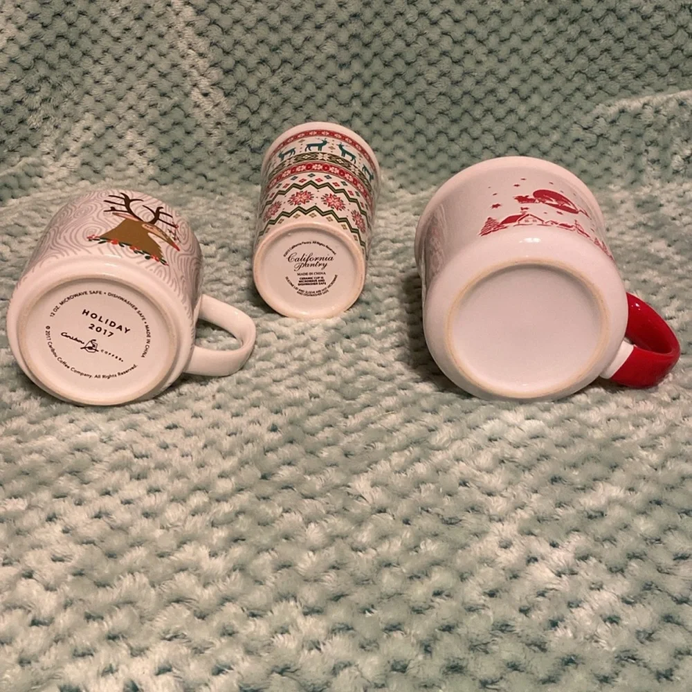 Modern Holiday Mugs